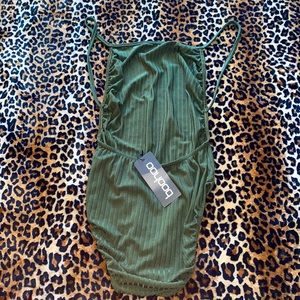 Women’s Boohoo Open Back Bodysuit